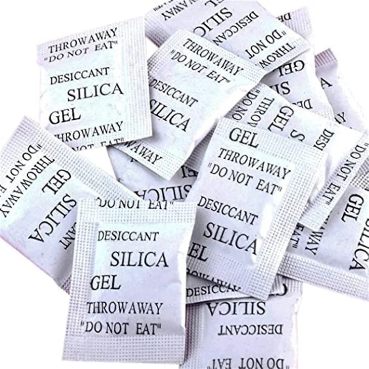 Silika Gel paketlari zargarlik buyumlari uchun